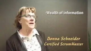 Donna, Certified ScrumMaster