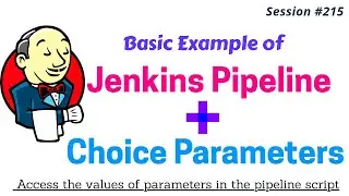 How to Create Jenkins Pipeline with Choice parameters| Jenkins Pipeline & Dynamic Parameters example