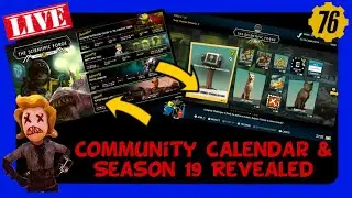 ALL SEASON 19 REWARDS REVEALED!!! NEW Community Calendar  LIVE