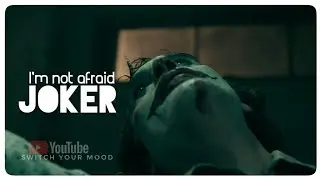 Joker | "I'm Not Afraid" (feat. Wondra) | One Minute