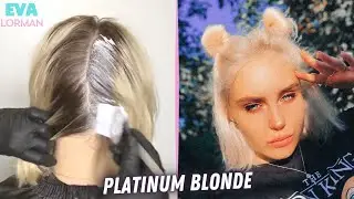 How To Dye Hair Blonde 2023 | Root Touch Up Blonde Tutorial by Eva Lorman