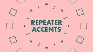 Repeater accents and animations in After Effects