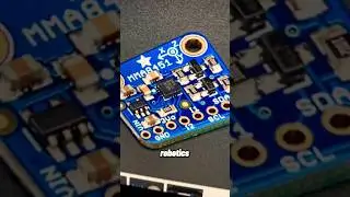 Adafruit accelerometer for Arduino Projects #shorts #arduino #adafruit #sensor #youtubeshorts