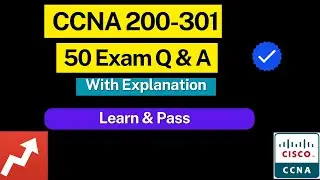 CCNA 200-301 Exam Questions 2024 | Real Exam Questions and Expert Insights | Pass CCNA