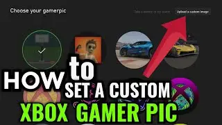 How to Put Custom Gamerpic on Xbox Series X/S Profile