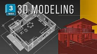 House Design Tutorial in 3DS Max | 3DS Max Tutorial For Beginners3ds | DWG  file with exercise file