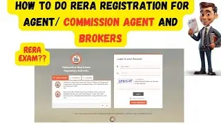 How To Do RERA Registration In Maharashtra for Agent/ Commission Agent And Brokers