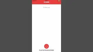 IOS11 SWIFT4 Mobile Application Scribe Clone