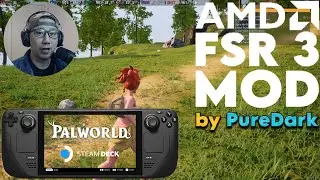 FSR 3 Mod Palworld Steam Deck by PureDark FSR3 Frame Generation Mod 