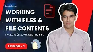 Session - 3 | Working With Files, File Contents, File Tree, Shell Expansion, Commands & Arguments