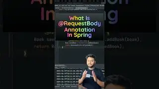 RequestBody Annotation In Spring Boot 