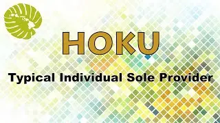 Enroll as an Individual Sole Proprietor Provider in the State of Hawaii's new HOKU system