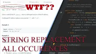 Java Exercises LeetCode 02 - Replace Occurences of String