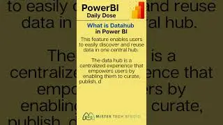 What is Datahub in Power BI | DAX in PowerBI | 