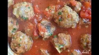 Мясные шарики с моцареллой в томатном соусе (фрикадельки). Рецепты в домашних условиях