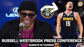 Russell Westbrook after Dropping 29pts in Nuggets Emotional WIN vs OKC