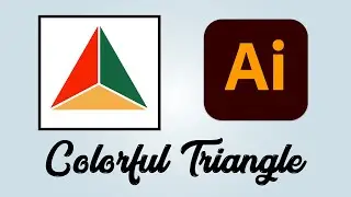 How to make colorful triangle in Adobe Illustrator