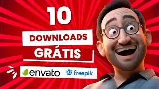 Ganhe 10 Downloads Diários GRÁTIS da Envato Elements, Freepik e GPL Vault - Descubra Como!