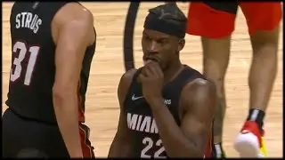 Pascal Siakam SWATS AWAY Jimmy Butler | RAPTORS vs HEAT | Jan 29, 2022 | 21-22 NBA Season