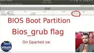 How to create Bios boot partition-Bios_grub flag. Disk partition.