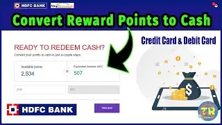 How to Redeem HDFC Credit Card Reward Points to Cash | HDFC Reward Points Redeem | Tezarock