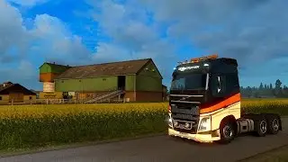 Скрытая дорога в Скандинавии.Euro Truck Simulator 2