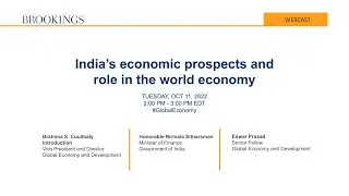 India’s economic prospects and role in the world economy