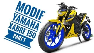 Modif Yamaha Xabre 150 part 1