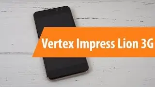 Распаковка Vertex Impress Lion 3G / Unboxing Vertex Impress Lion 3G