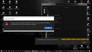 Dynamic Link not Working/Connecting to Adobe After Effects Fix (2024 Method)