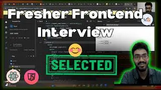 Frontend machine coding fresher mock interview | React JS @uidevguide