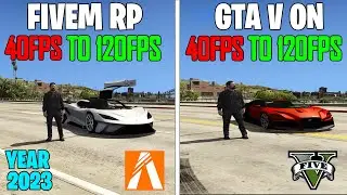 FiveM (GTA V RP) 2023: Boost FPS And Fix Lag on FiveM Low End PC | FiveM FPS BOOST | GTA 5 FPS BOOST