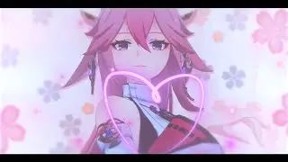 Yae Miko edit / amv - telepatía 🦊 - Genshin Impact