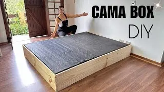 CAMA BOX - COMO FAZER UMA? VEJA E FAÇA VOCÊ MESMO.