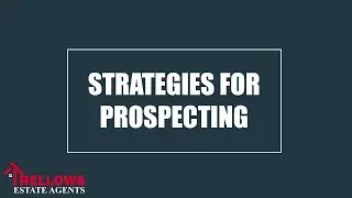 Strategies for prospecting