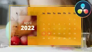 Calendar Animation Toolkit ★ DaVinci Resolve Templates ★