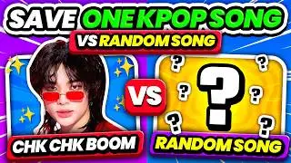 SAVE ONE SONG: WITHOUT KNOWING WHAT'S NEXT 👀 SAVE ONE, DROP ONE - KPOP QUIZ 2024