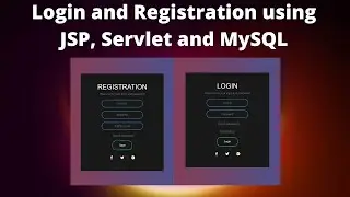 [Part-2] Login and Registration using JSP, Servlet and MySQL,NetBeans