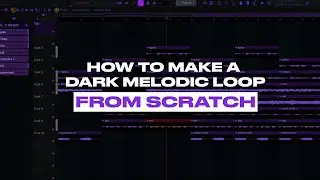 How To Make Dark Melodic Loops | FL Studio 2024 Silent Cookup