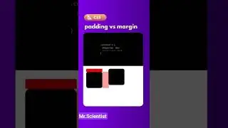 Padding vs Margin in CSS | #shorts