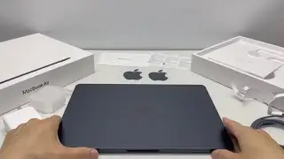 MacBook Air M2 Midnight Unboxing - ミッドナイト 開封の儀