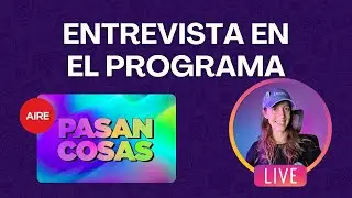Entrevista en el programa PASAN COSAS - AIRE DE SANTA FE