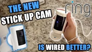 Ring Stick Up Cam Wired 2019 Review - Unboxing, Setup... is WIRED Better?