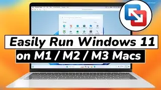 Install Windows 11 On Apple Silicon Macs W/ VMWARE Fusion for FREE (2024)