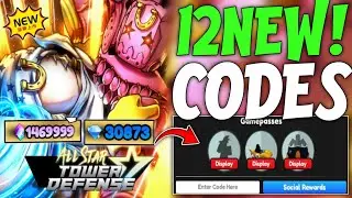 ⚠️New!! Active⚠️ ALL STAR TOWER DEFENSE CODES AUGUST 2024 - CODES FOR ALL STAR TOWER DEFENSE