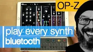 How to play each Synthesizer on your Ipad with OP-Z | bluetooth midi | teenage engineering