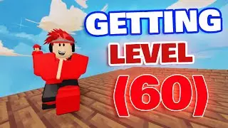 Getting Player Level 60! In roblox Bedwars (Roblox)