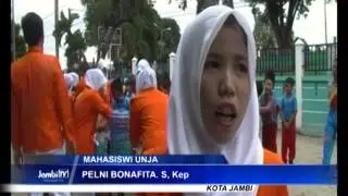 MAHASISWA UNJA KAMPANYEKAN KE SISWA SD