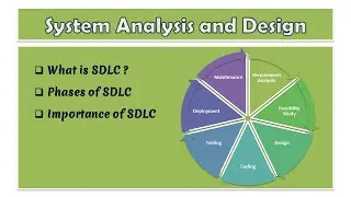 05 - System Analysis and Design | What is SDLC | Phases of SDLC | Importance of SDLC