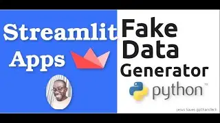 Building A Data Generator App with Streamlit and Python Faker